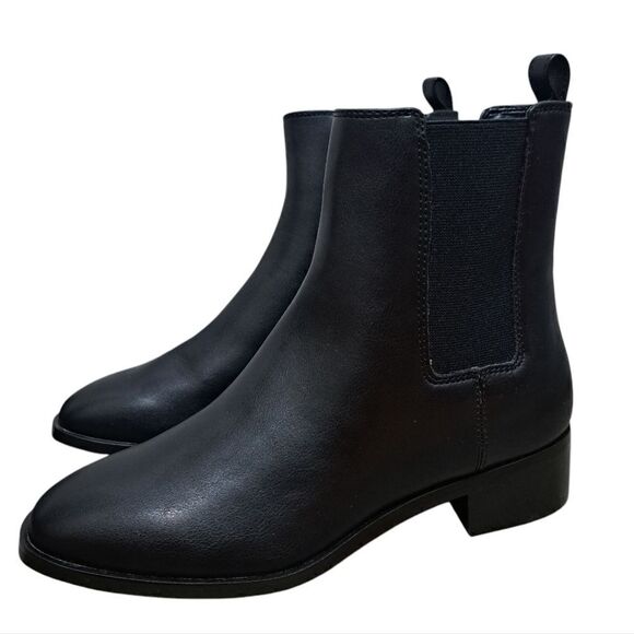 J. Crew Chelsea Boots Gothic Streetwear Size 6 Black - Picture 6 of 14